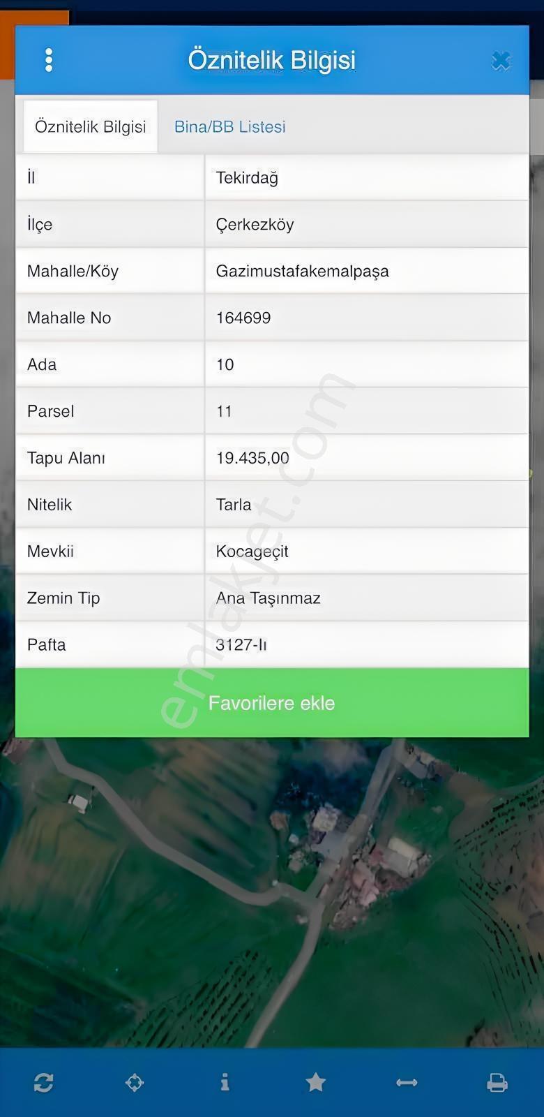 Mutlu Yaşam'Dan Bağlık Mh İmarka Komşu Fırsat Tarla