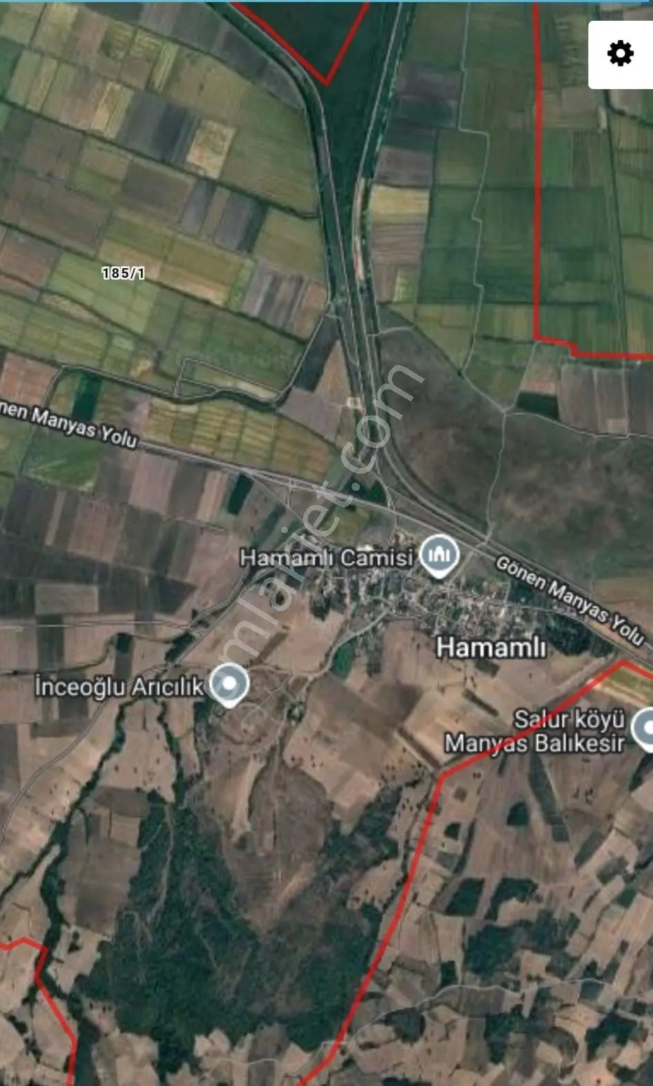 Balıkesir Manyasda 657 M2 2 Kat İmarlı Acil Satılık Kelepir Arsa — fotoğraf 2