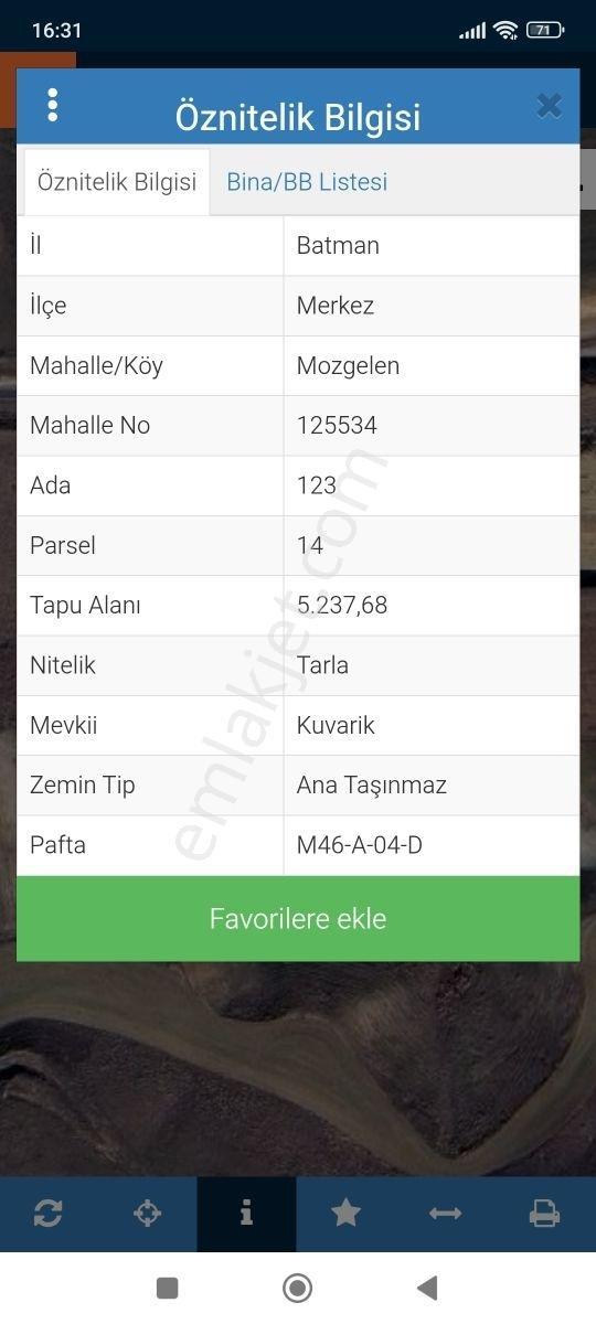 Emlak 72 'den Mozgelane'de Satılık Müstakil Tarla — fotoğraf 2