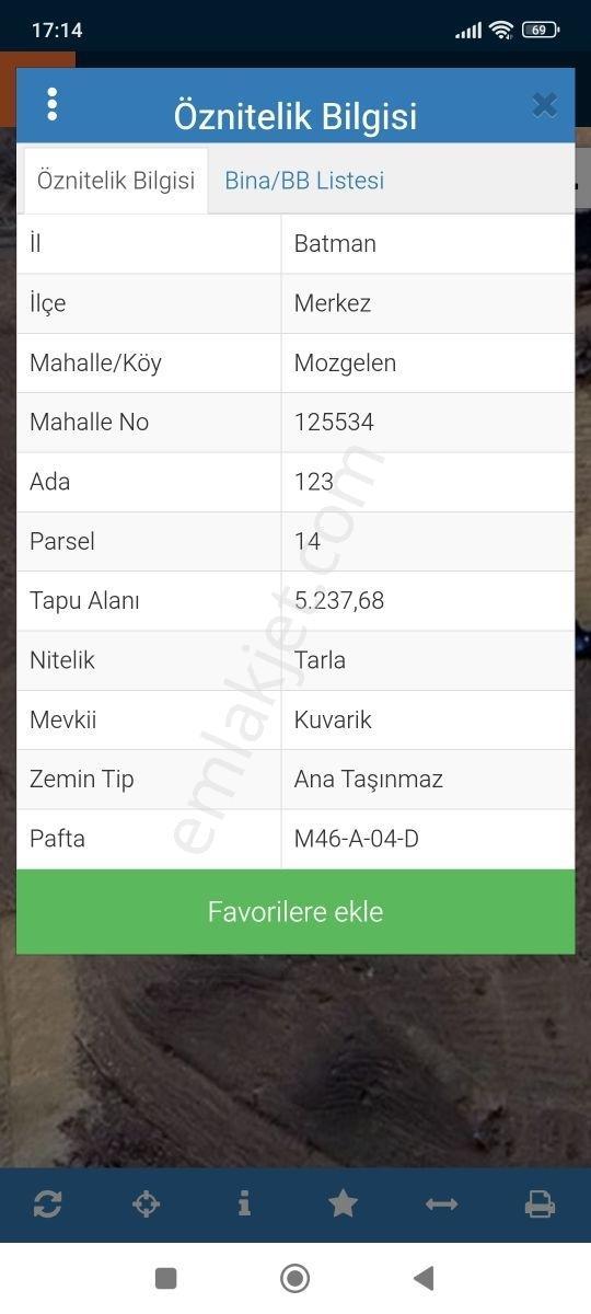 Emlak 72 'den Mozgelane'de Satılık Müstakil Tarla — fotoğraf 4