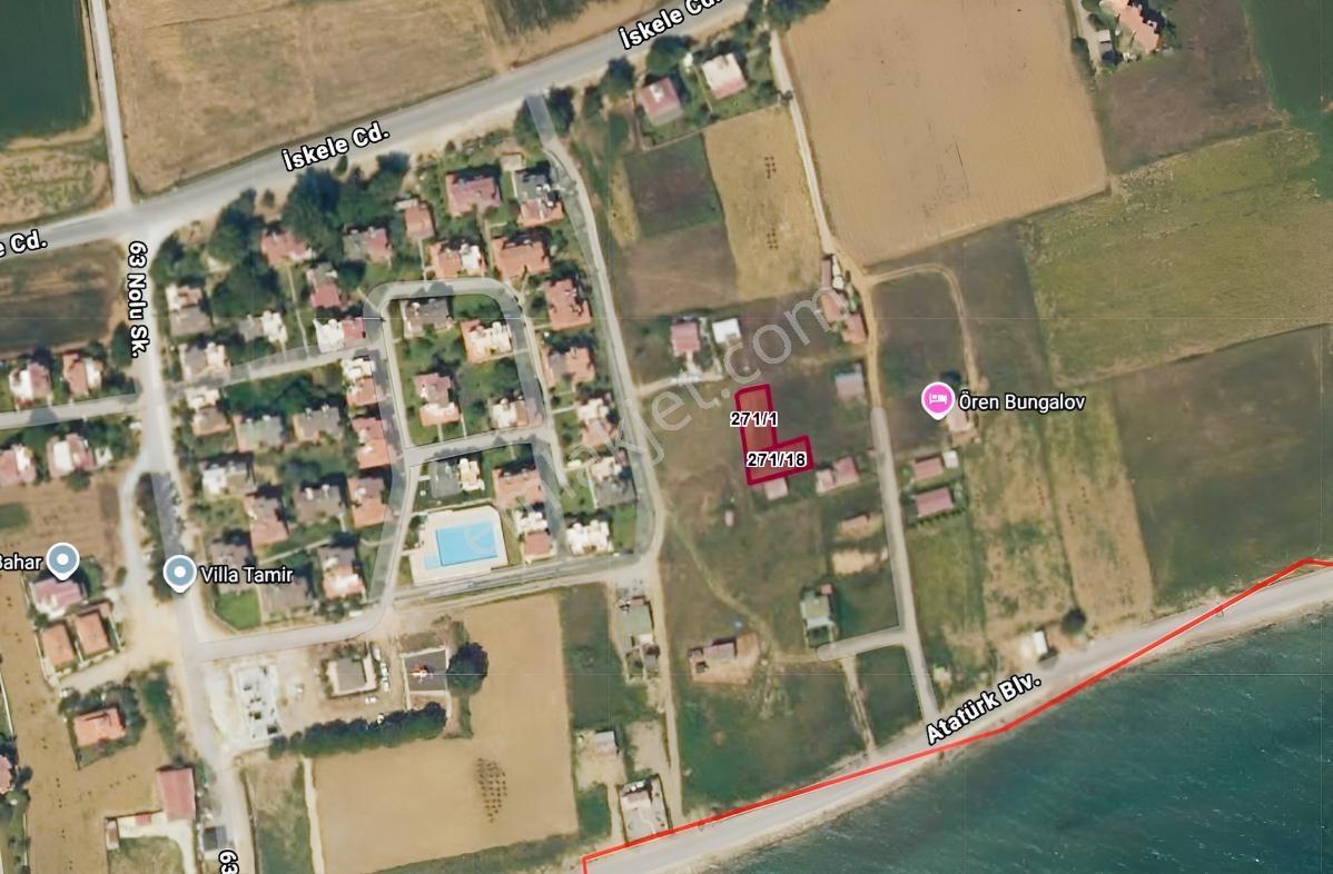 Remax Area'dan Milas Ören'de Denize 118 Metre Satılık Arsa — fotoğraf 10