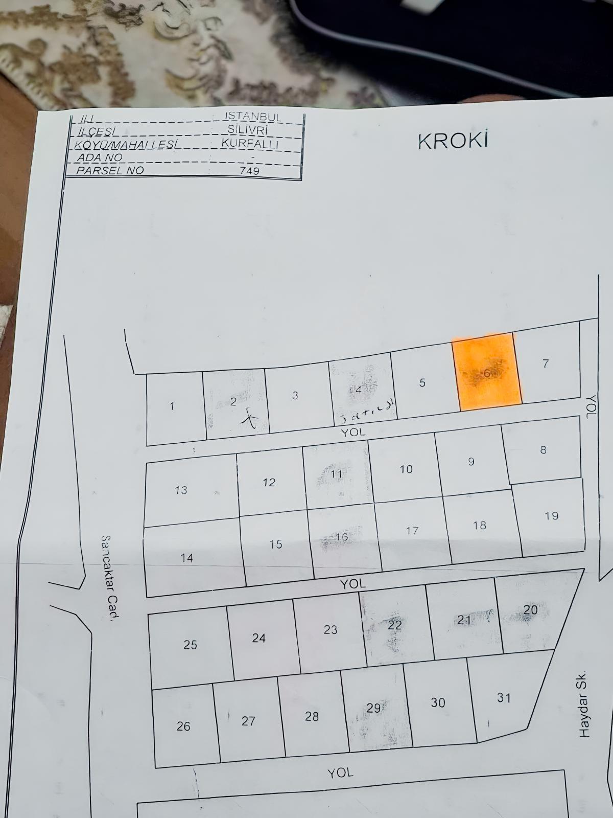 Silivri Kurfallı Merkezde 303 M² Köy İçi Satılık Fırsat Arsa — fotoğraf 6