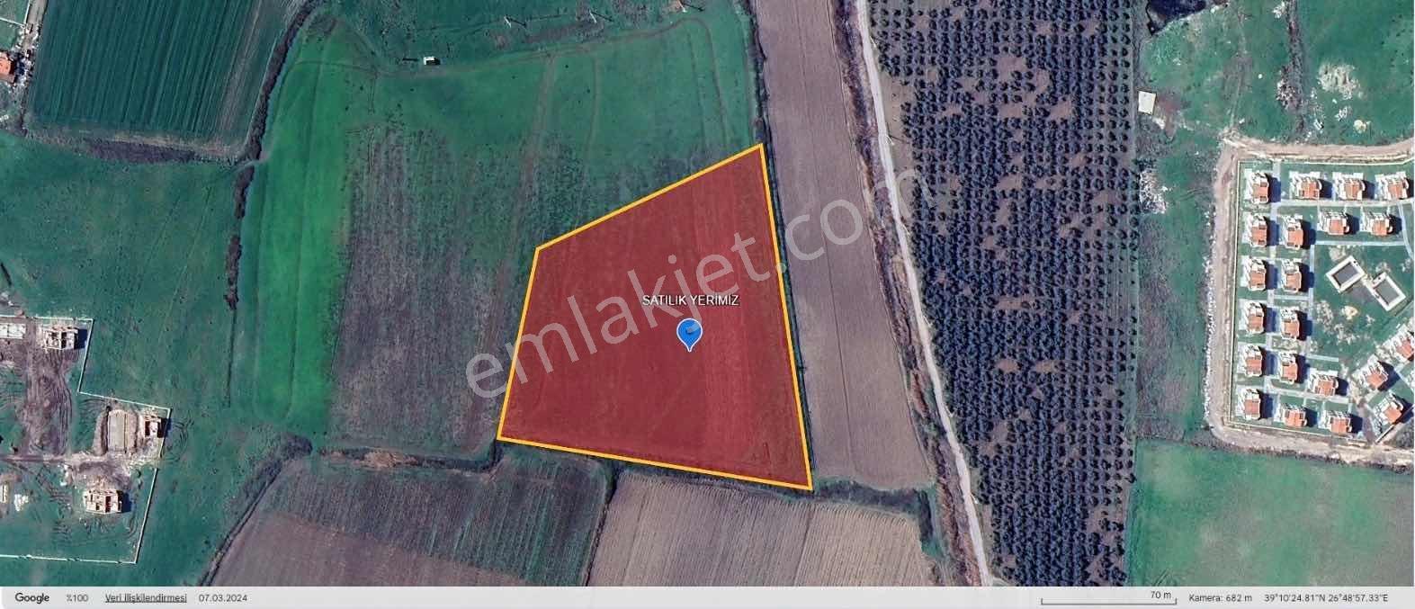 Dikili Salihlerde Satılık 500 M² Tarla Hissesi — fotoğraf 4