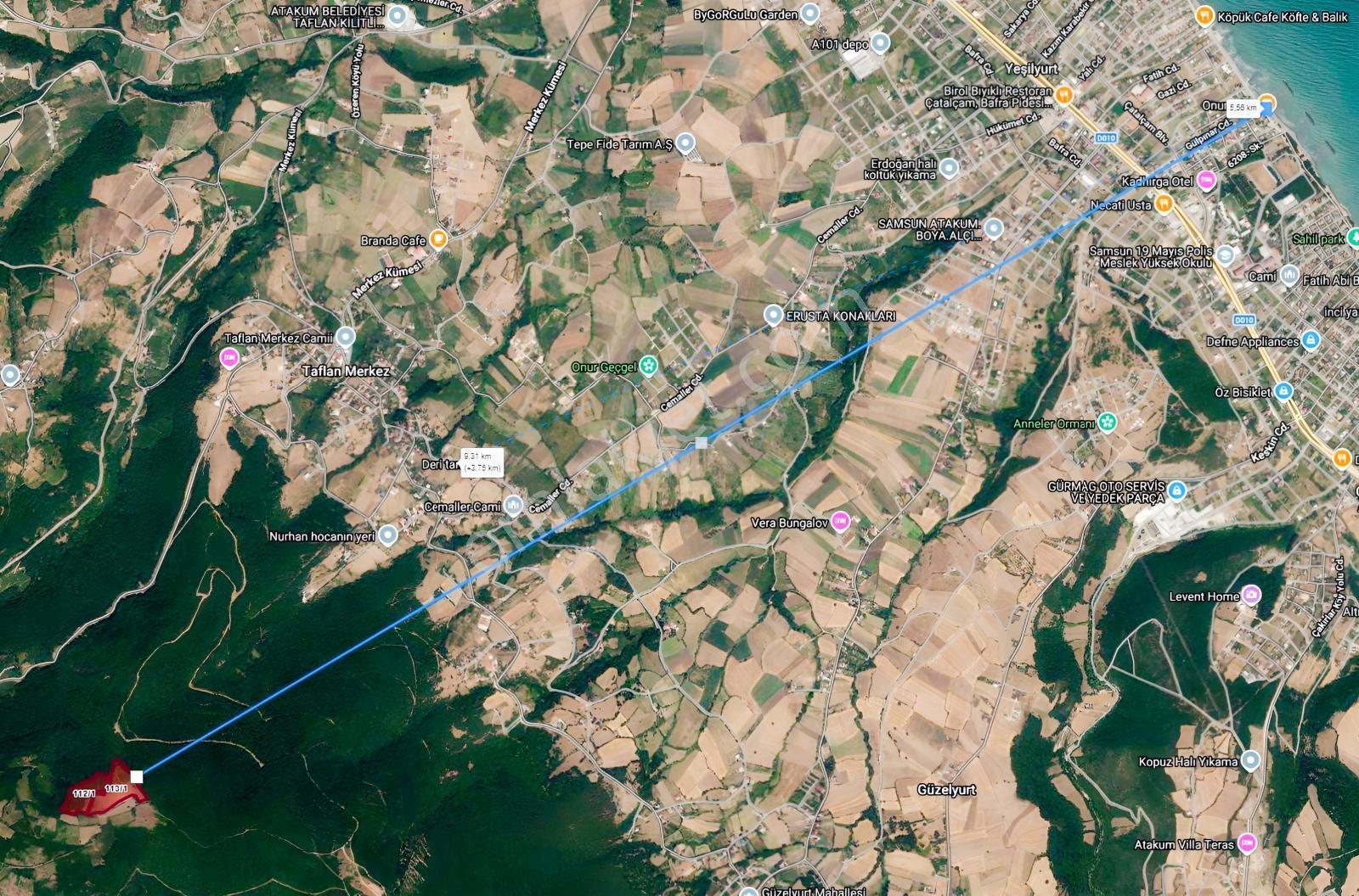 Tapugo'dan Atakum Özörende Kapanmaz Deniz Manzaralı 16.828 M2 — fotoğraf 4