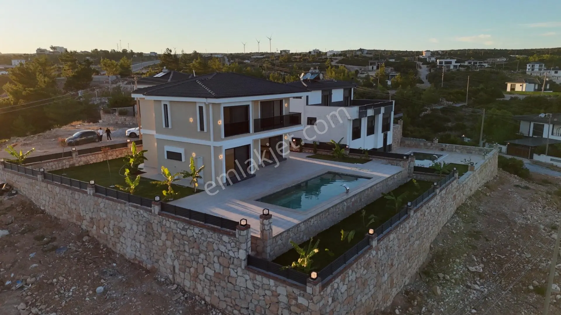 Didim Akyeniköy Seyrantepe’De Satılık 4+1 Havuzlu Müstakil Villa
