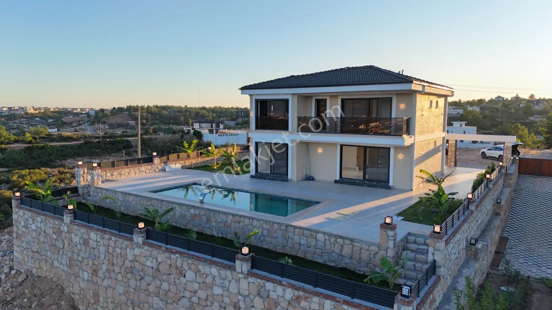Didim Akyeniköy Seyrantepe’de Satılık 4+1 Havuzlu Müstakil Villa — fotoğraf 3