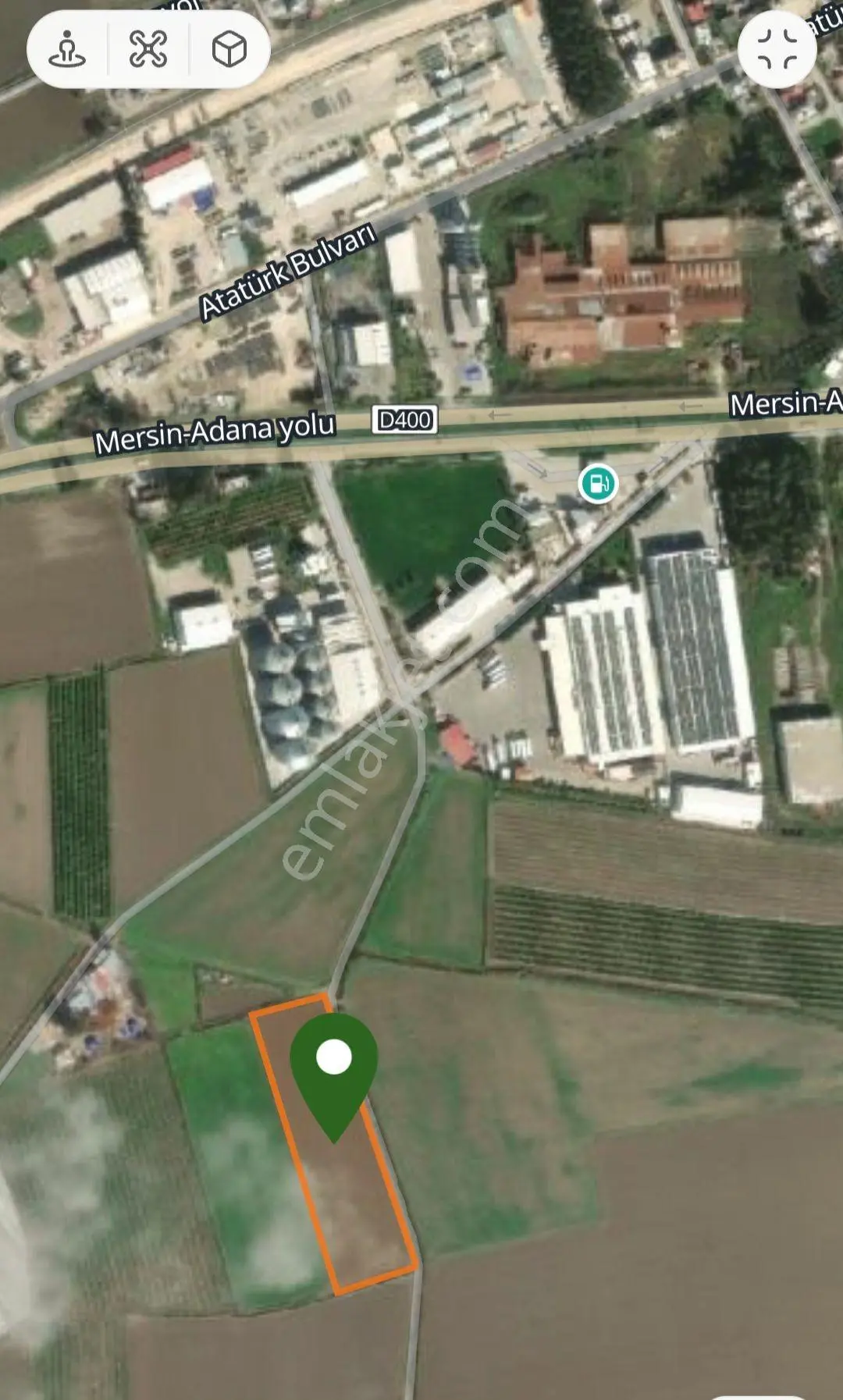 Yenice Tekfur’Da Sanayi İmarına Sıfır, D-400 Ve Ana Yola Yakın 12.917 Metre Yatı...