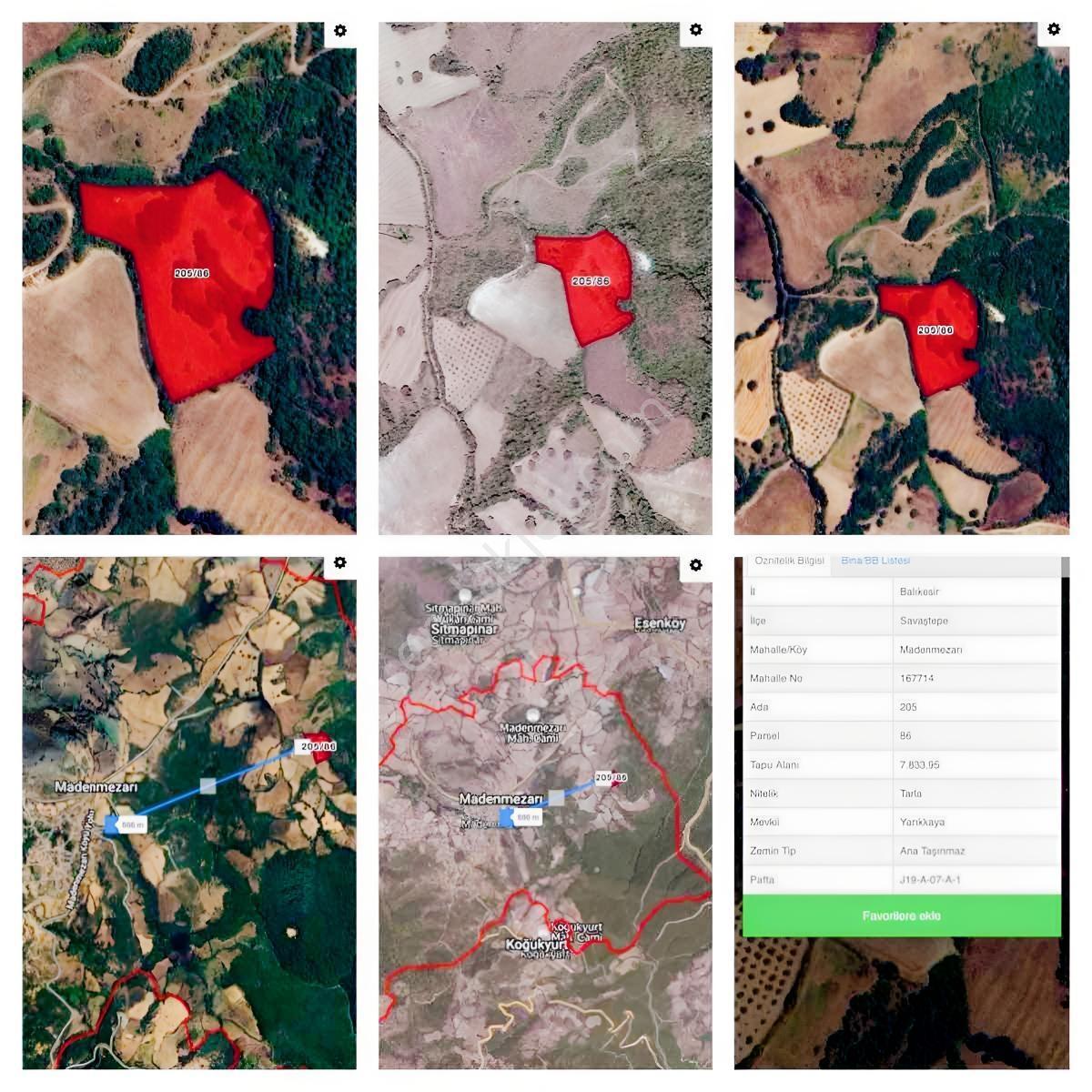 Balcity - Savaştepe Madenmezarı Resmi Yola Cephe 7.833 M2 Tarla — fotoğraf 3