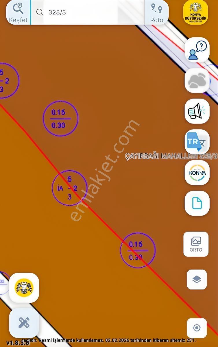 Çayırbağı Kuran Kursu Yanında 2 Kat İmarlı 14160m2 Satılık Arsa — fotoğraf 16