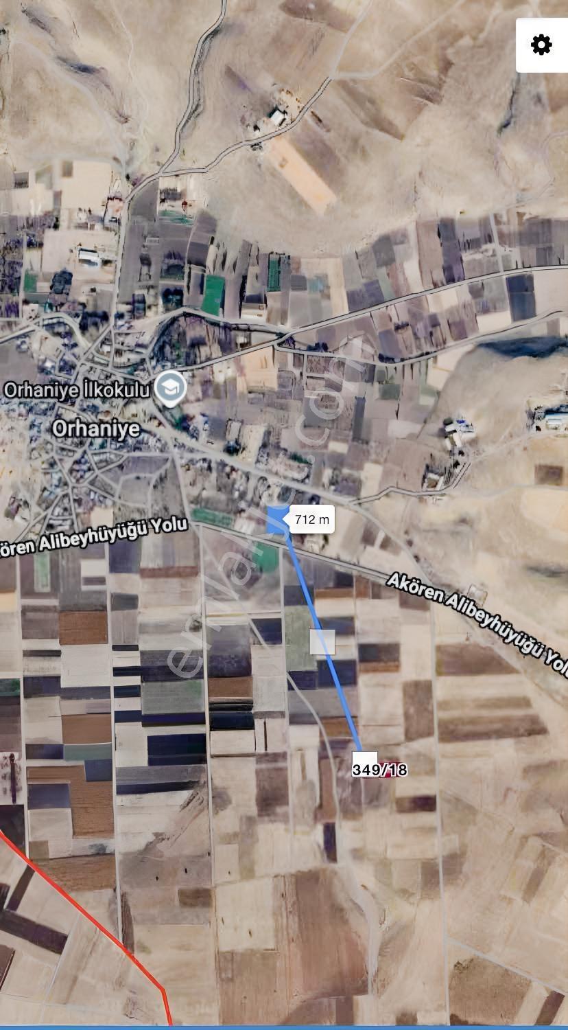 Konya Akören Orhaniye Mevki 3.361 M2 Müstakil Bahçelik Satılık — fotoğraf 6