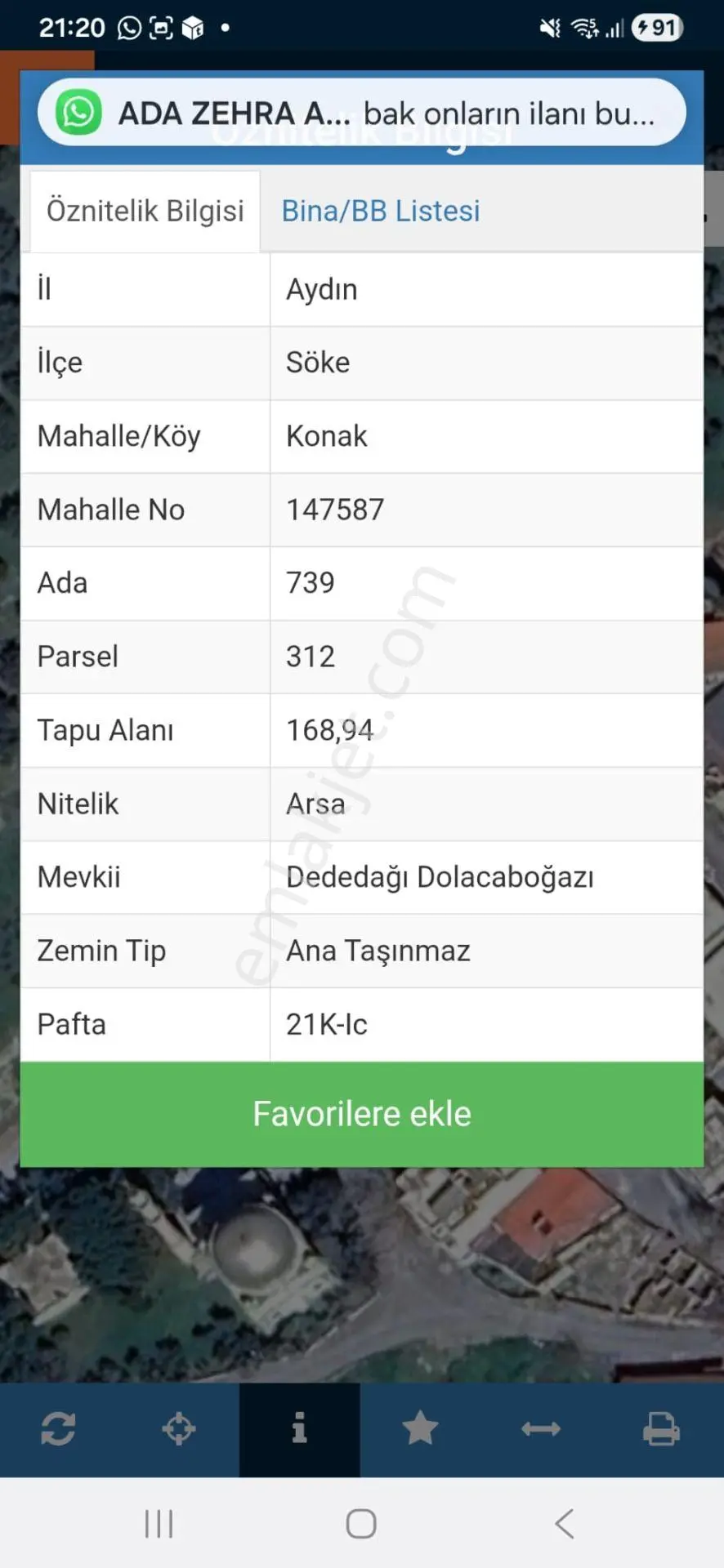 Söke Konak Mahallesi'nde Şehir Manzaralı Satılık 3 Katlı Müstakil Ev — fotoğraf 16