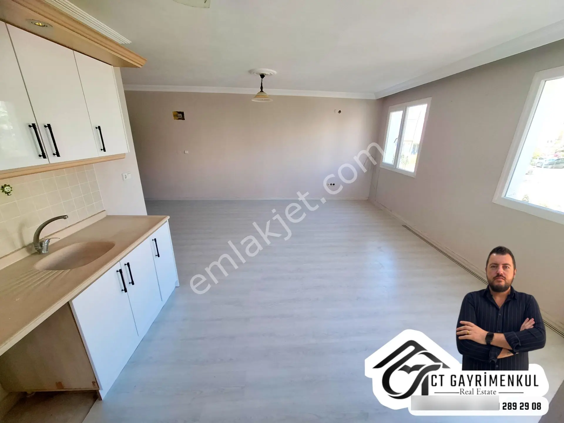 Didim'de Satılık 2+1 Daire Ön Cephe Geniş Balkonlu Masrafsız ! — fotoğraf 3