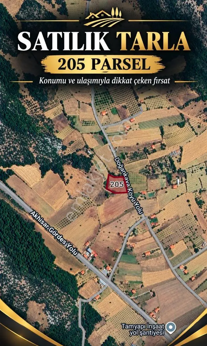 Akhisar Doğankayada 3.300 M2 Tek Tapu Kurulu Düzen Cevizlik ! — fotoğraf 10