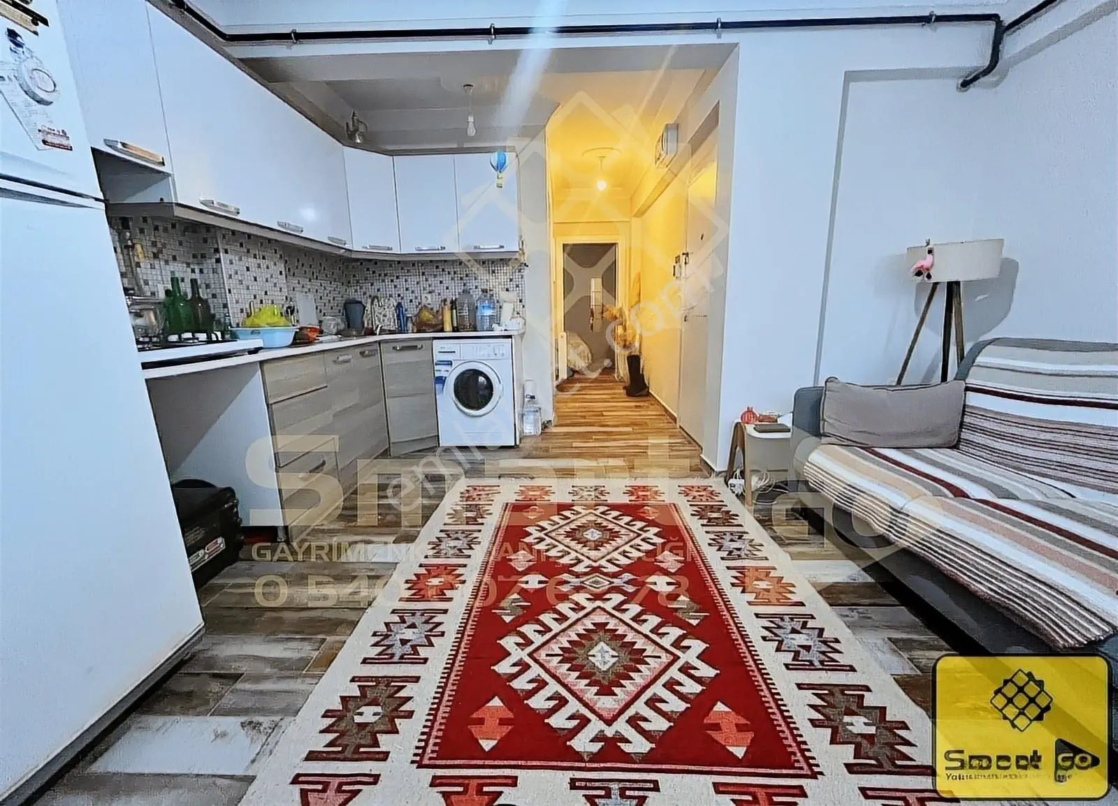 Yatırım Fırsatı İhsaniye'de 1+1 Çift Balkonlu Satılık Daire — fotoğraf 6