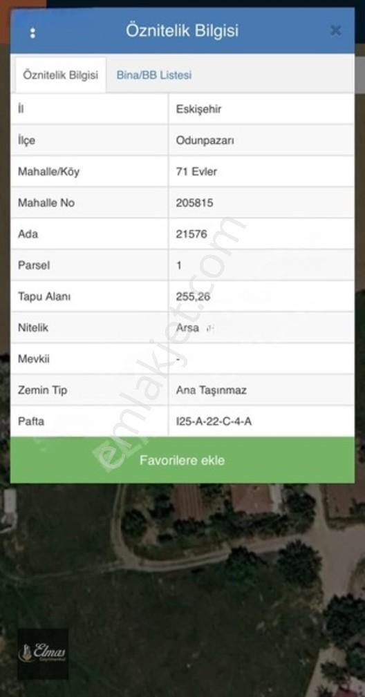 Elmastan Satılık 71 Evler Mah Arsa — fotoğraf 2