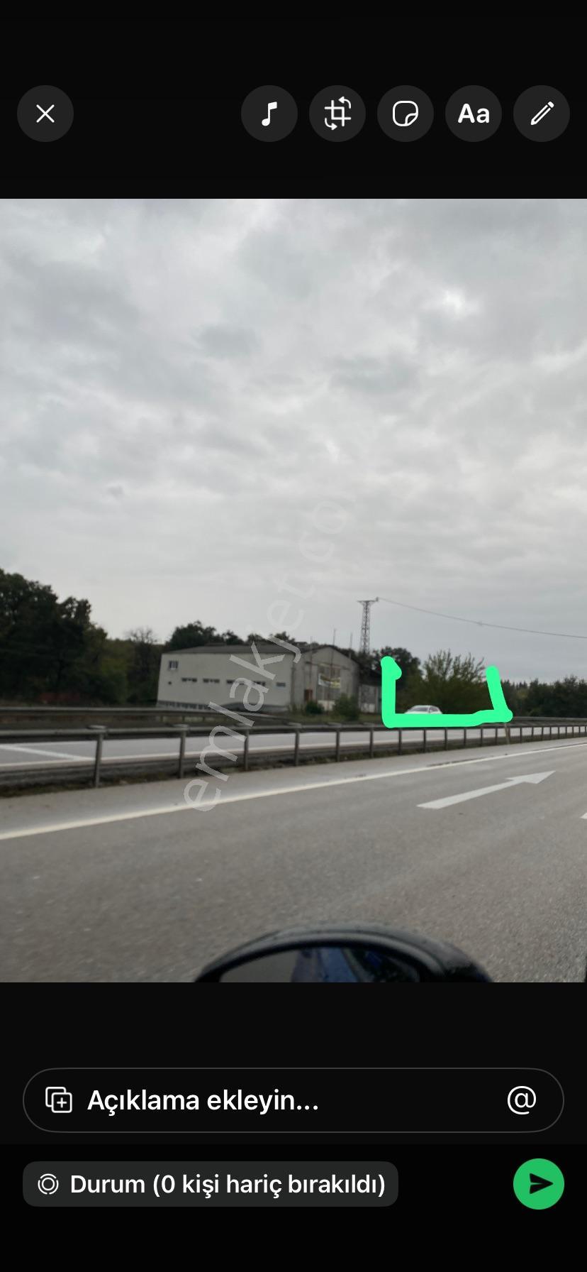 İzmir Yoluna Cephe 1.000 M2 Ticari İmar Arsa — fotoğraf 7