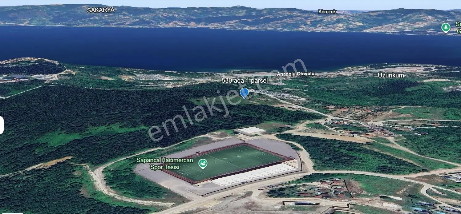Sapanca'da Göl Manzaralı 23.268,29 M² Satılık Tarla — fotoğraf 4