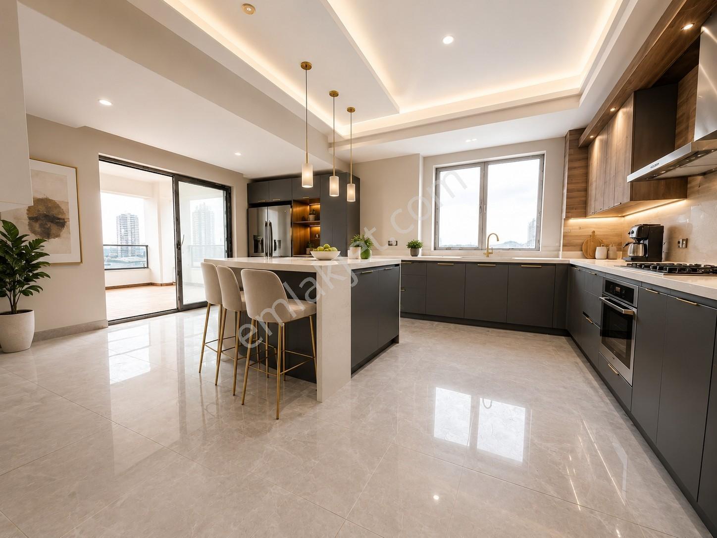 Skylıne Towerda Seçkin Cepheli, Prestijli Daire