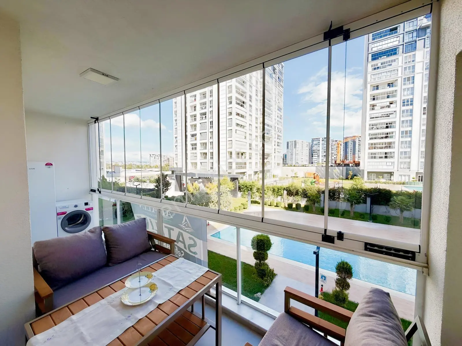 Altınşehir Shu03 Havuz Cephe Satılık 2+1 Full Donatılı Daire — fotoğraf 27