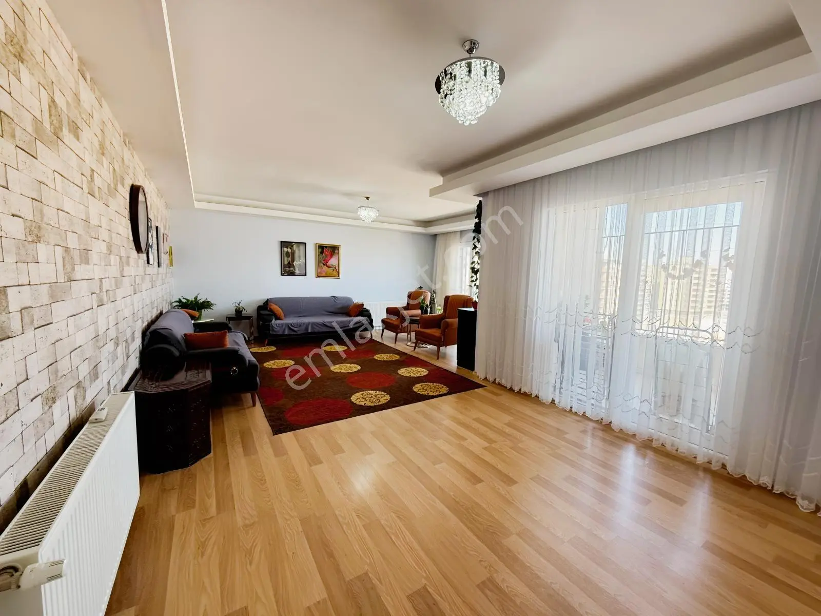 Belediye Evlerinde 3+1 | Çift Balkonlu | Çift Klimalı | Ara Kat — fotoğraf 3
