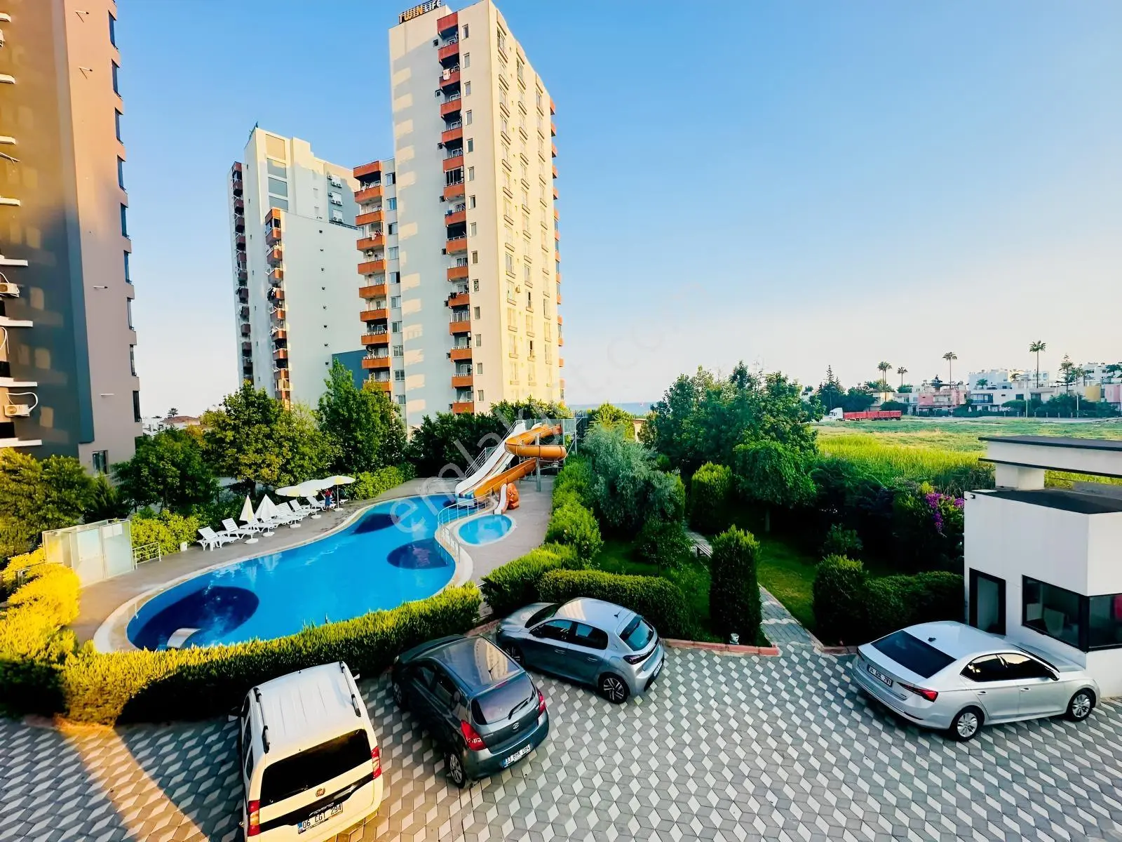 Ethereal'Den Tece'De Deniz Manzaralı Kat Dubleks Aquaparklı 2+1