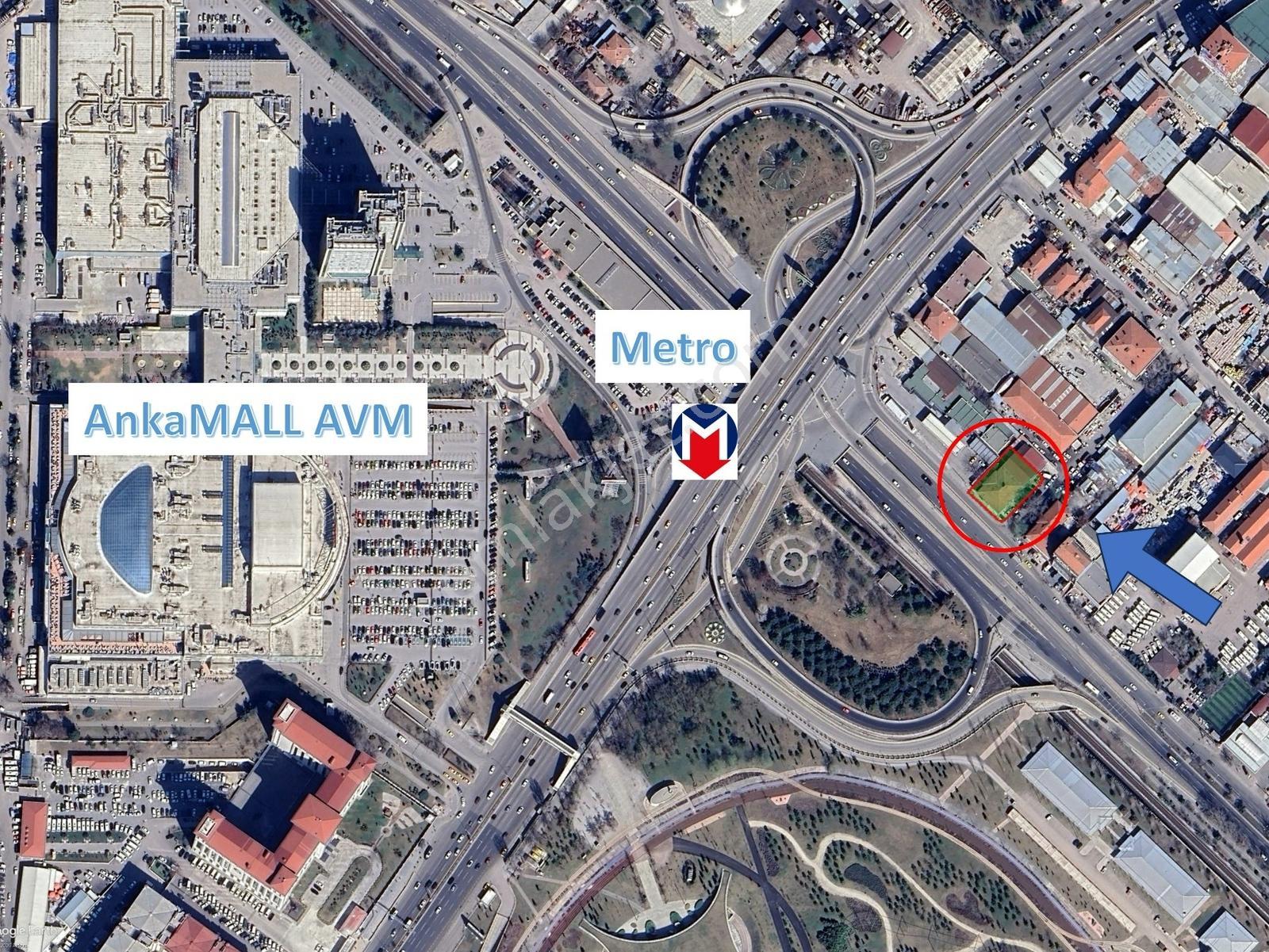 Ankamall Avm'nin Çapraz Köşesi Tek Tapu Rezidans Arsası — fotoğraf 6