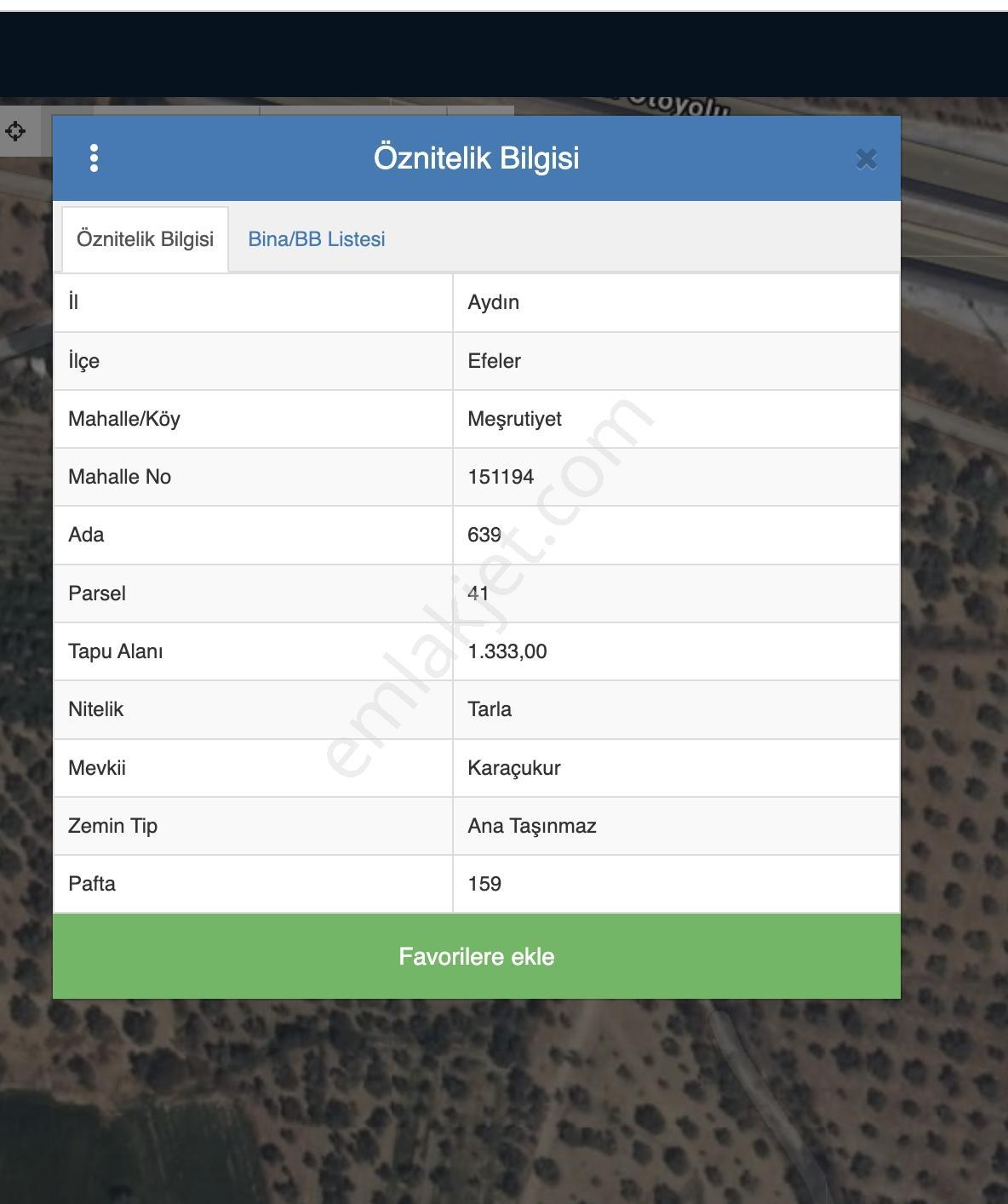 Remax Pin'Den İmar Planlaması Yakınında 1333 M2 Satılık Tarla