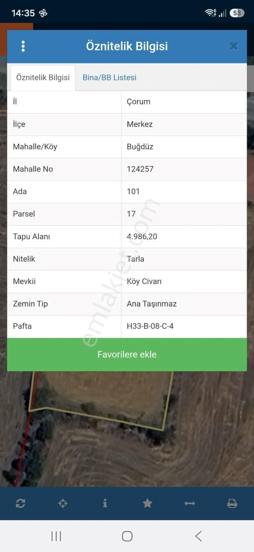 Çorum Kılıçören’de Tek Tapu, Yola Cephe Satılık Tarla | Elektrik Ve Su Mevcut — fotoğraf 2