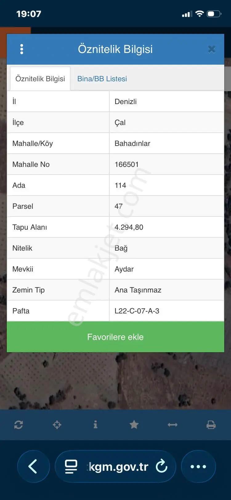 Denizli Çal Bahadınlar Satılık 4.776m2 Müstakil Tapulu Üzüm Bağı Bahçesi — fotoğraf 3