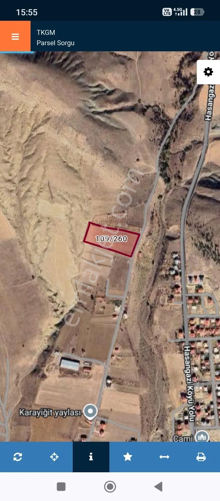 *Niğde *Ulukışla* Hasangazi Yaylası *Kadastro Yol Elektrik Su Dibinde 10.084M2 D...