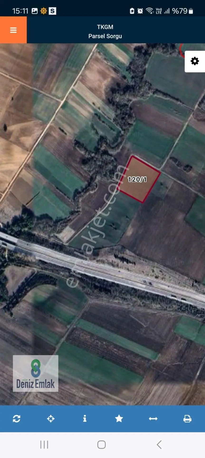 Denizden Edirne Havsa Taptıkta 12.194 M2 Satılık Tek Tapu Tarla. — fotoğraf 3