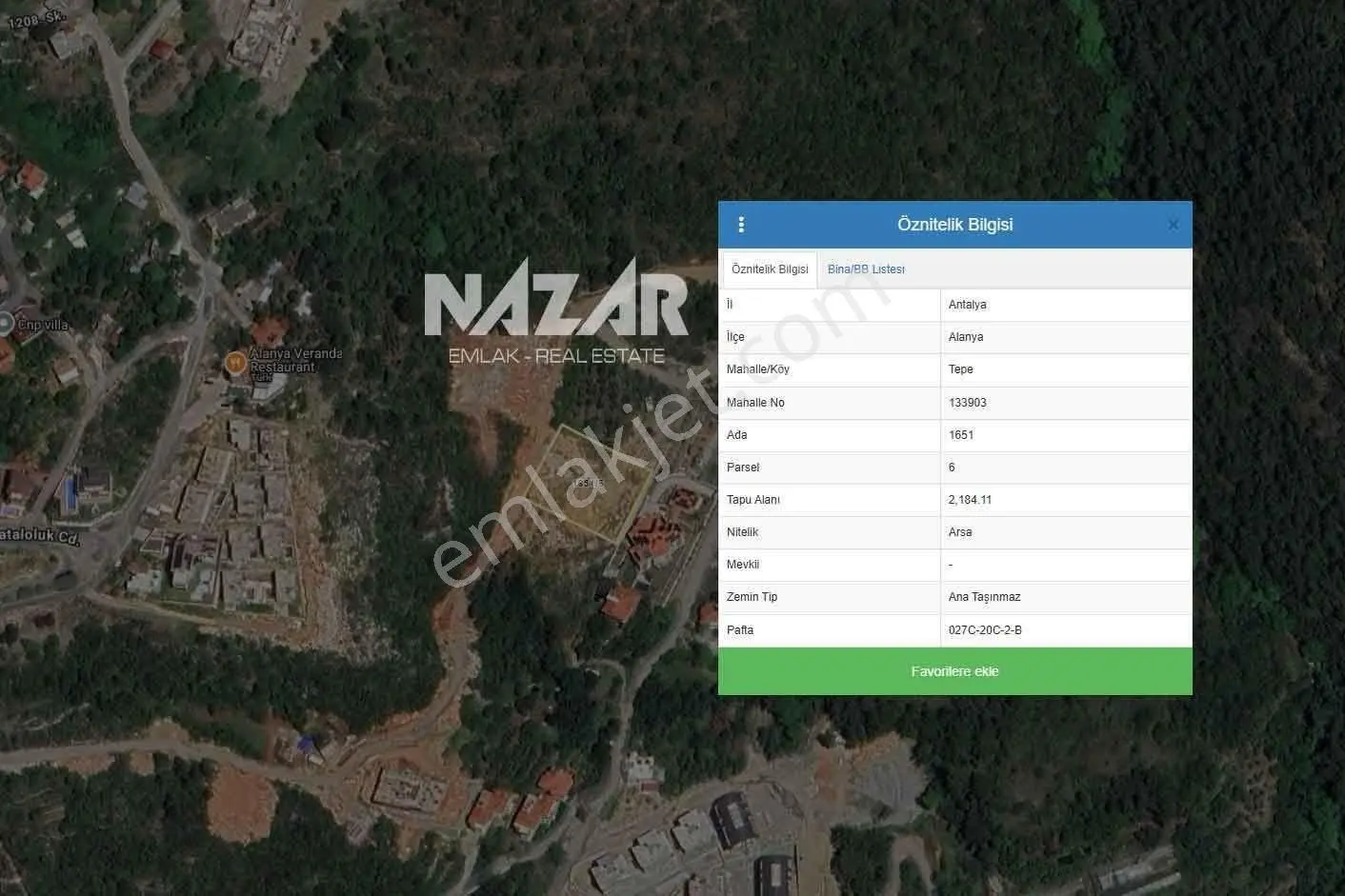 Alanya Tepe’de 2.184 M2 Deniz Manzaralı İmarlı Arsa — fotoğraf 7