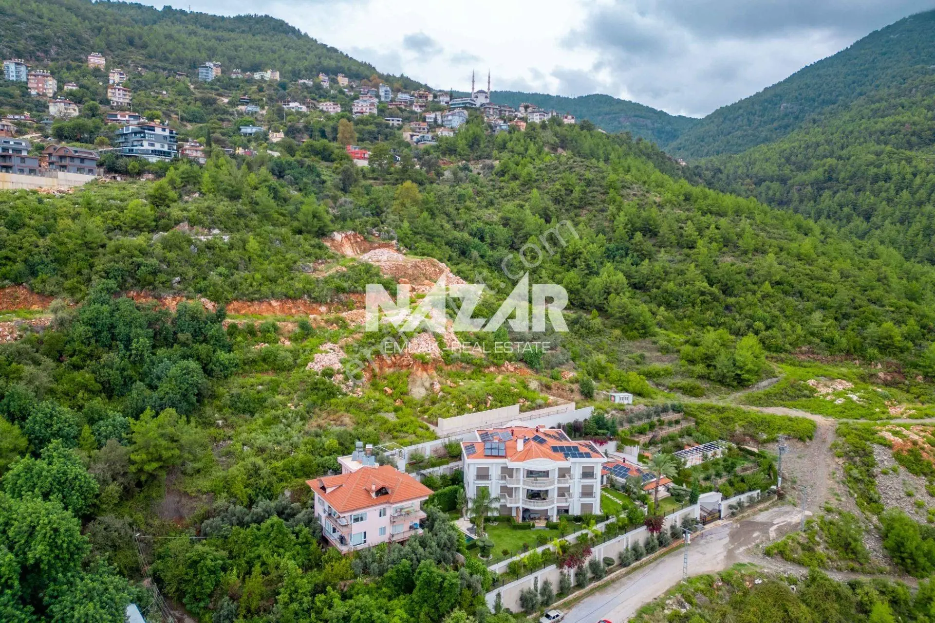 Alanya Tepe’de 2.184 M2 Deniz Manzaralı İmarlı Arsa — fotoğraf 19