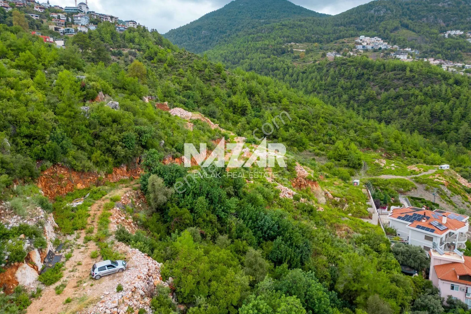 Alanya Tepe’de 2.184 M2 Deniz Manzaralı İmarlı Arsa — fotoğraf 21