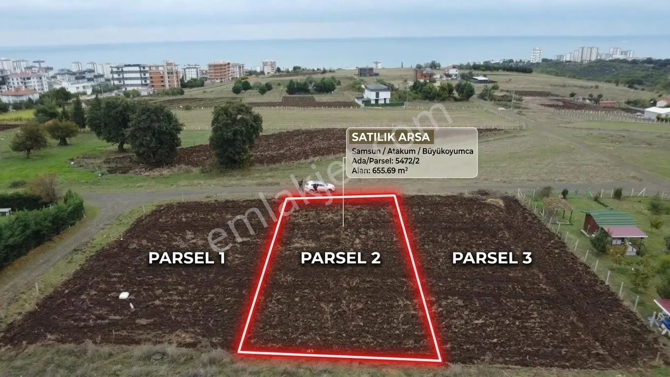 Can Emlaktan 655 M2 Deniz Manzaralı Arsa !!! — fotoğraf 2