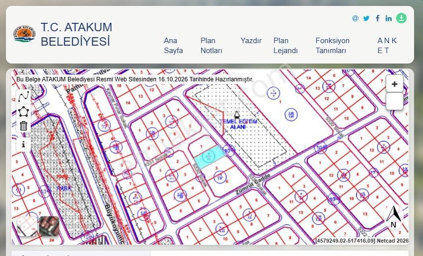 Can Emlaktan 655 M2 Deniz Manzaralı Arsa !!! — fotoğraf 3