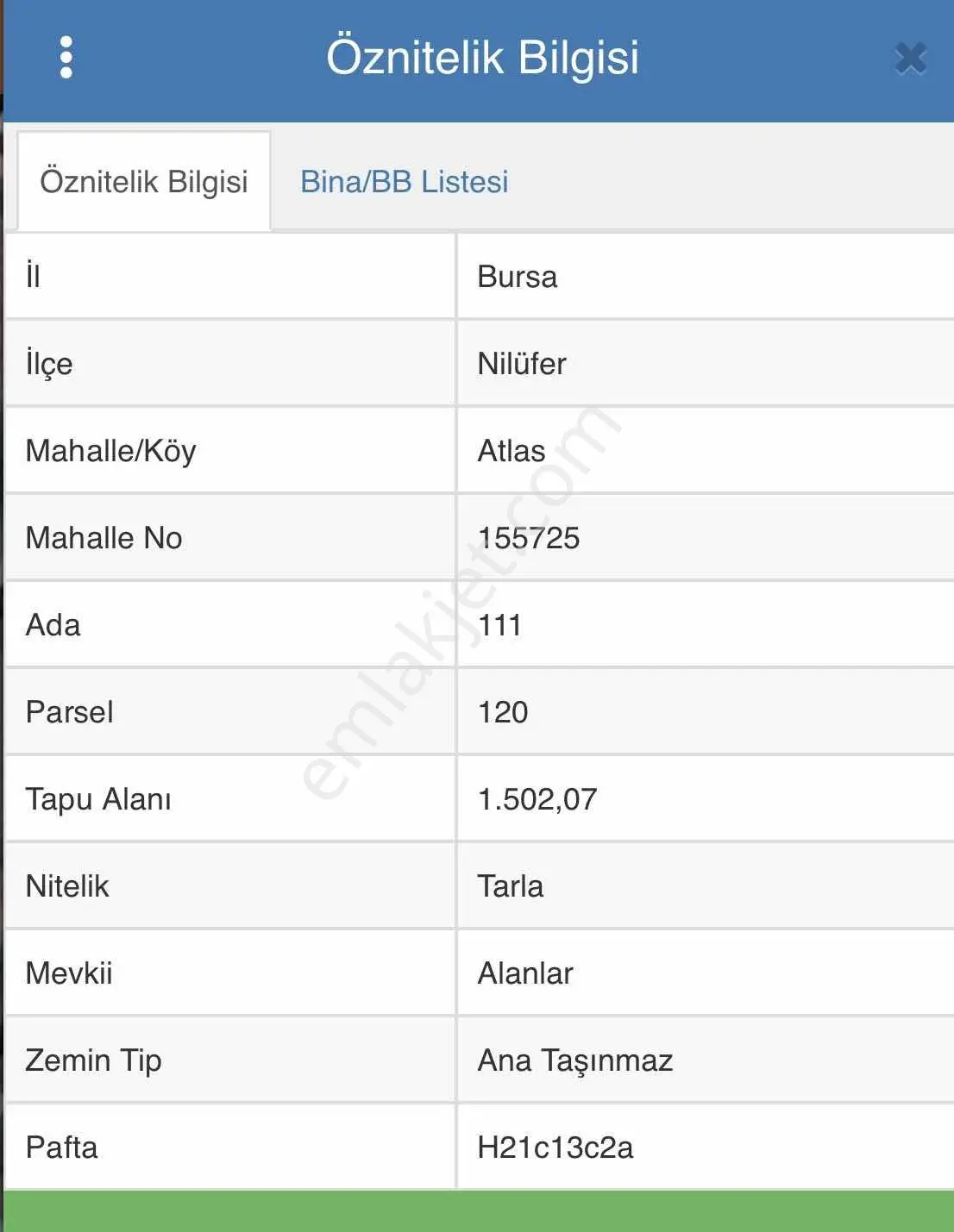 Best Ever'dan Atlas Köyde İmar Sınırının Dibinde Satılık Tarla — fotoğraf 2