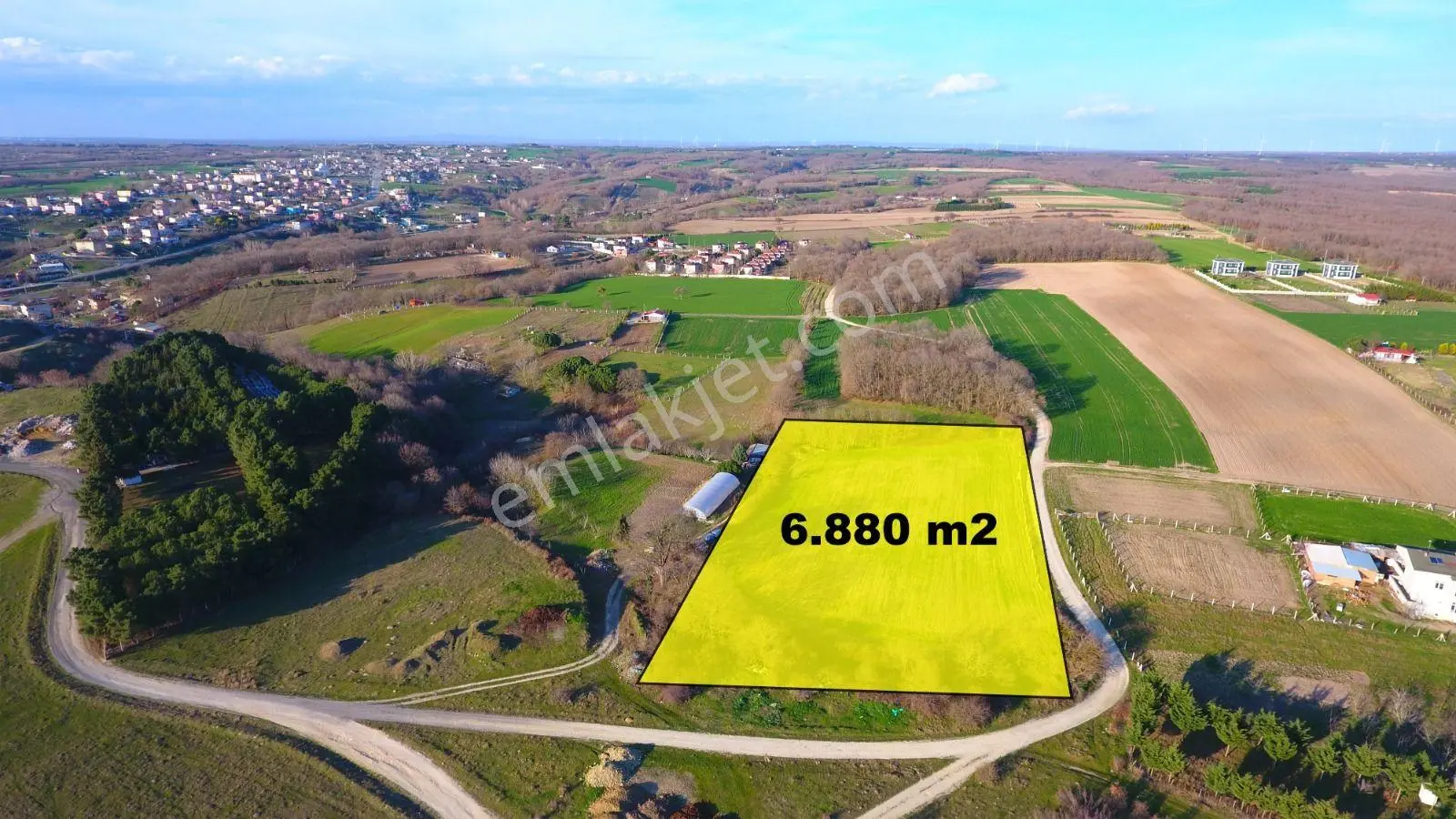 Ege Gayrimenkul'den Silivri Büyükçavusluda 6880 M2 Tarla — fotoğraf 13