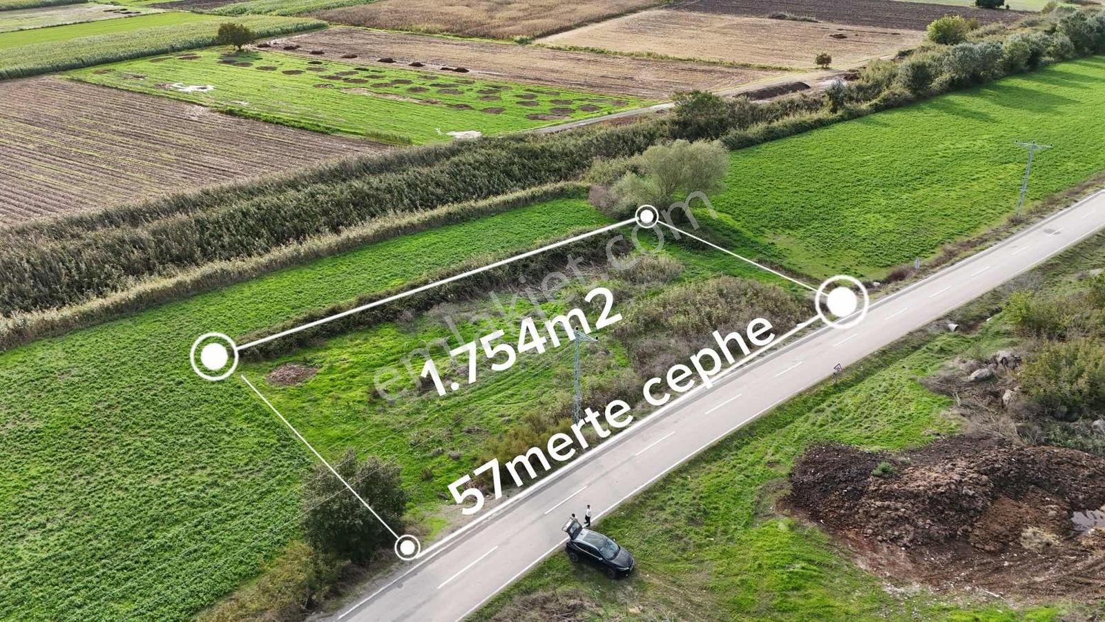 Bursadabul'Dan Güllüce Mah.Ana Asfalta Cephe 1.754M2 Tarla