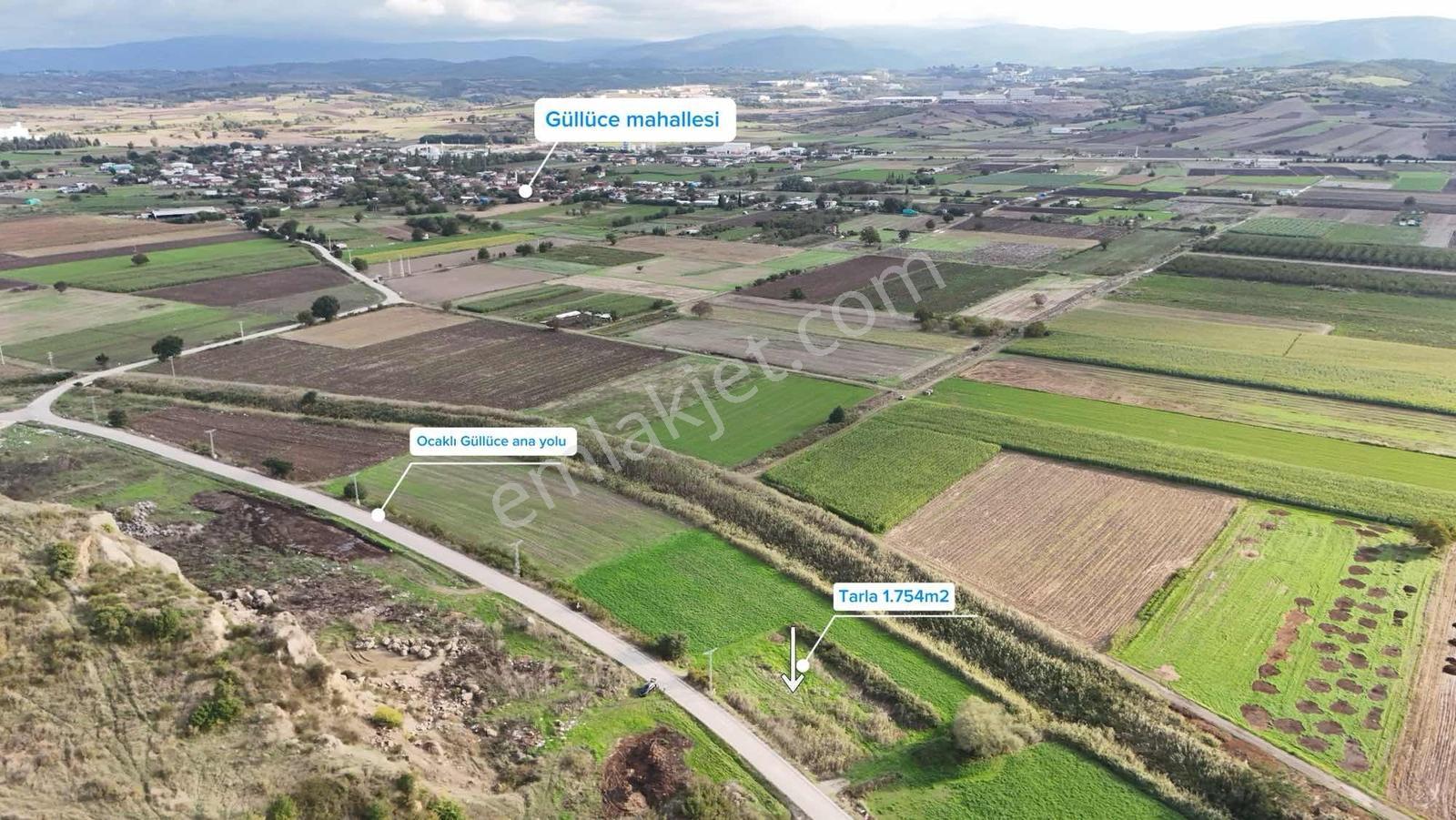 Bursadabul'dan Güllüce Mah.ana Asfalta Cephe 1.754m2 Tarla — fotoğraf 2