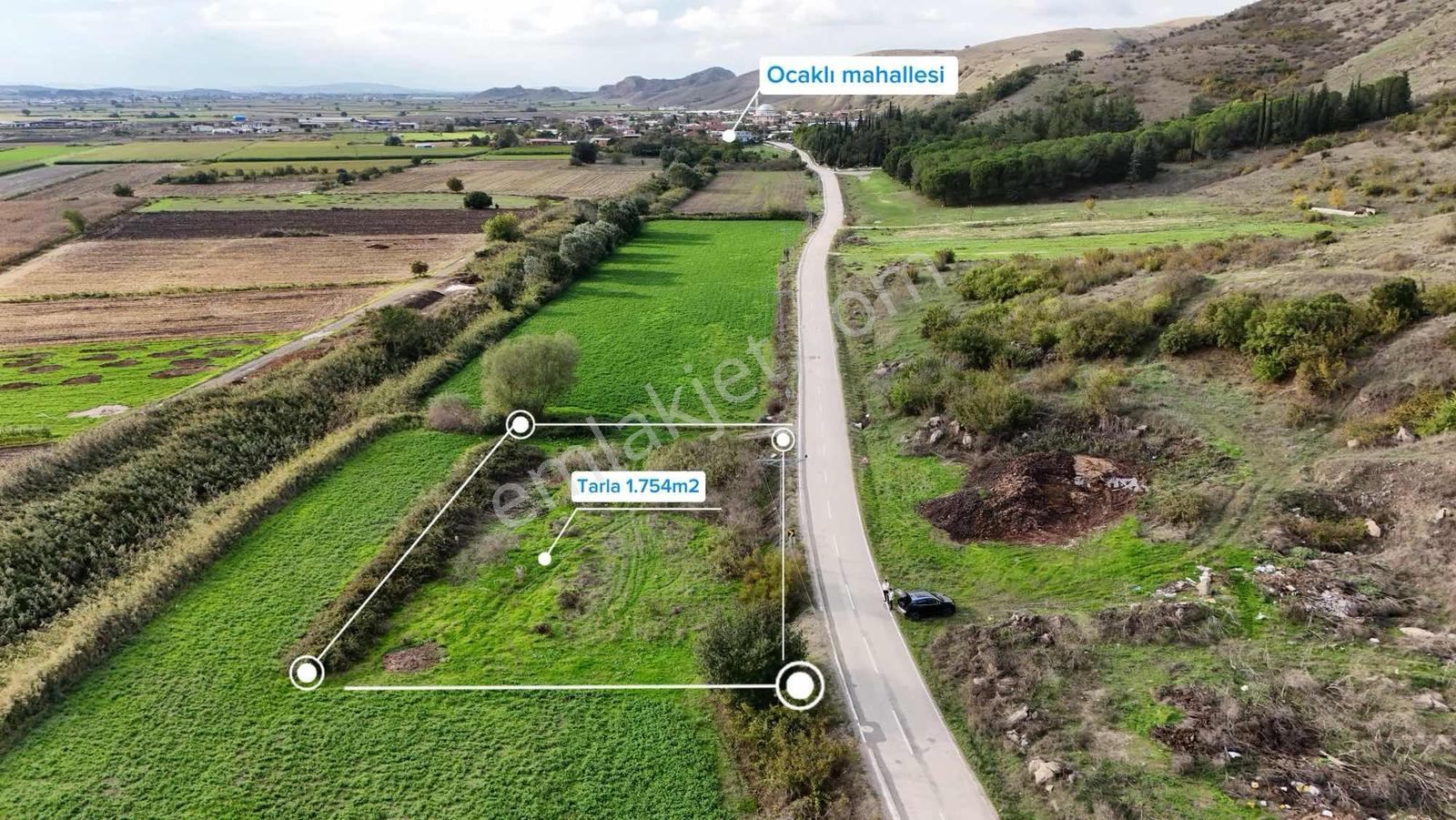 Bursadabul'dan Güllüce Mah.ana Asfalta Cephe 1.754m2 Tarla — fotoğraf 3