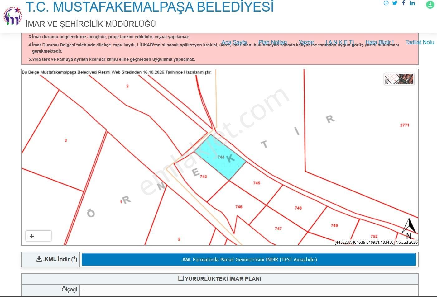 Bursadabul'dan Güllüce Mah.ana Asfalta Cephe 1.754m2 Tarla — fotoğraf 8
