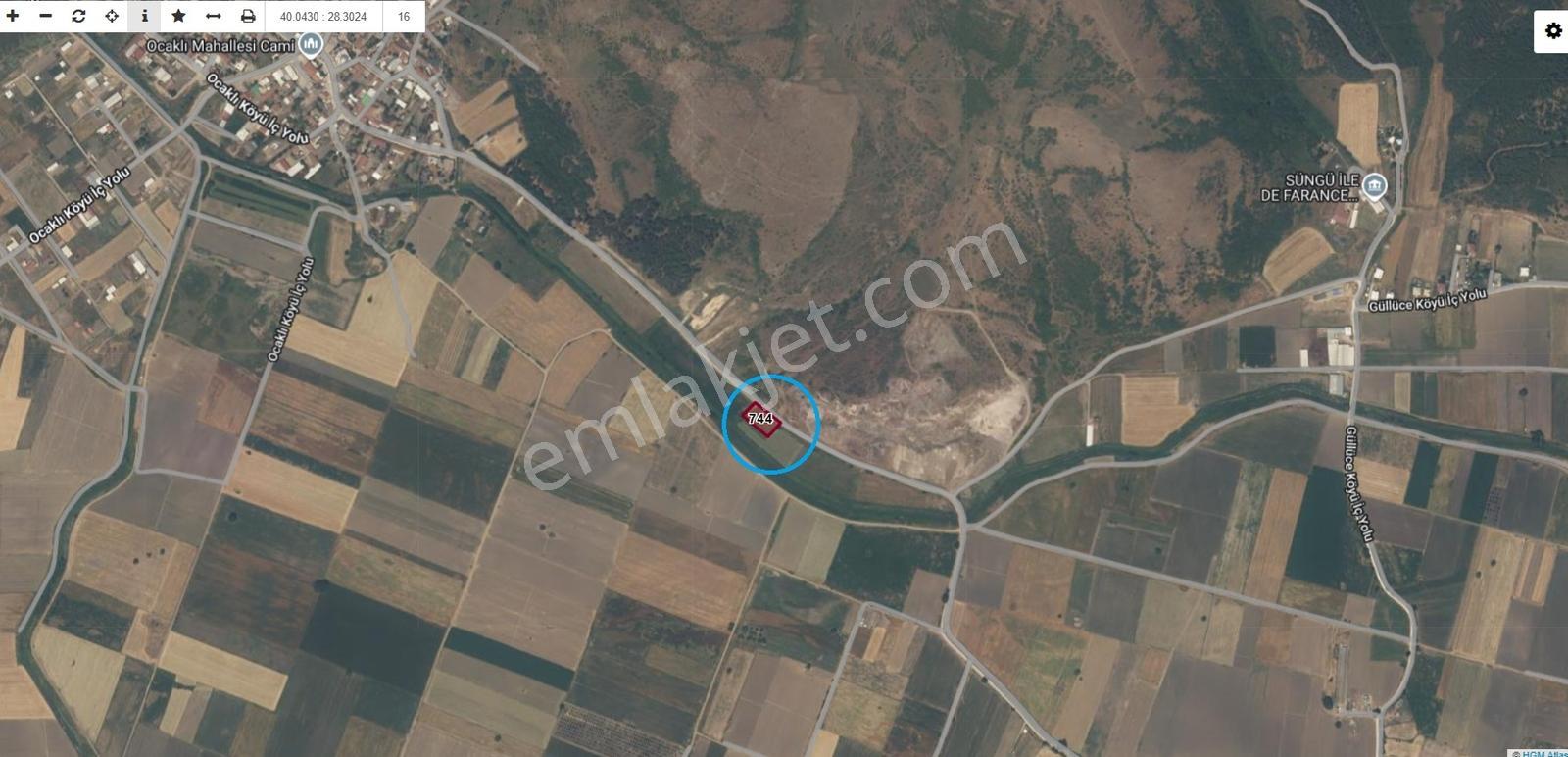 Bursadabul'dan Güllüce Mah.ana Asfalta Cephe 1.754m2 Tarla — fotoğraf 23