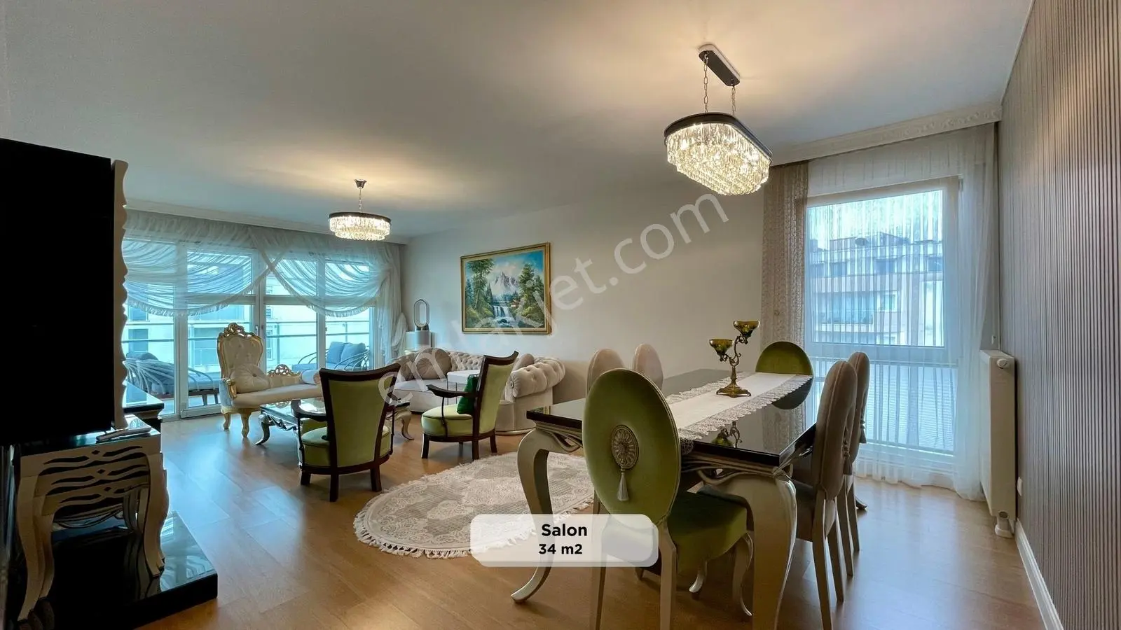 Başrol'den Korupark Terrace'da Full Eşyalı 3+1 220 M² Lüks Daire — fotoğraf 3