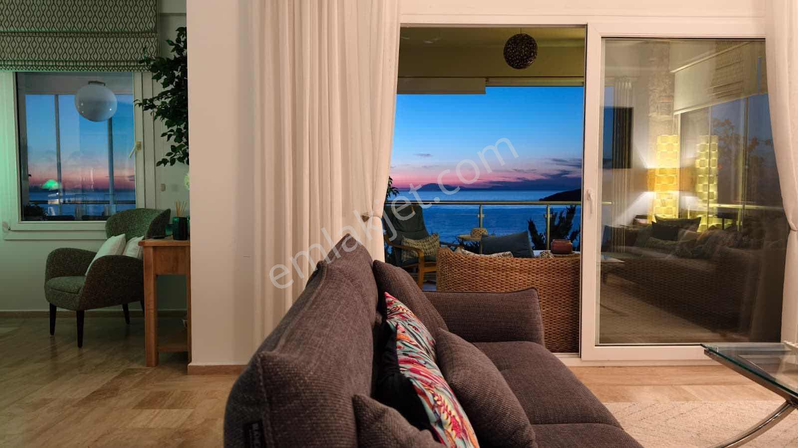 Yalıkavak Marinaya Yakın Panaromik Deniz Ve Gün Batımı Manzaralı — fotoğraf 17