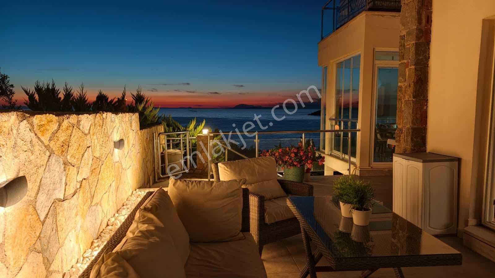 Yalıkavak Marinaya Yakın Panaromik Deniz Ve Gün Batımı Manzaralı — fotoğraf 22