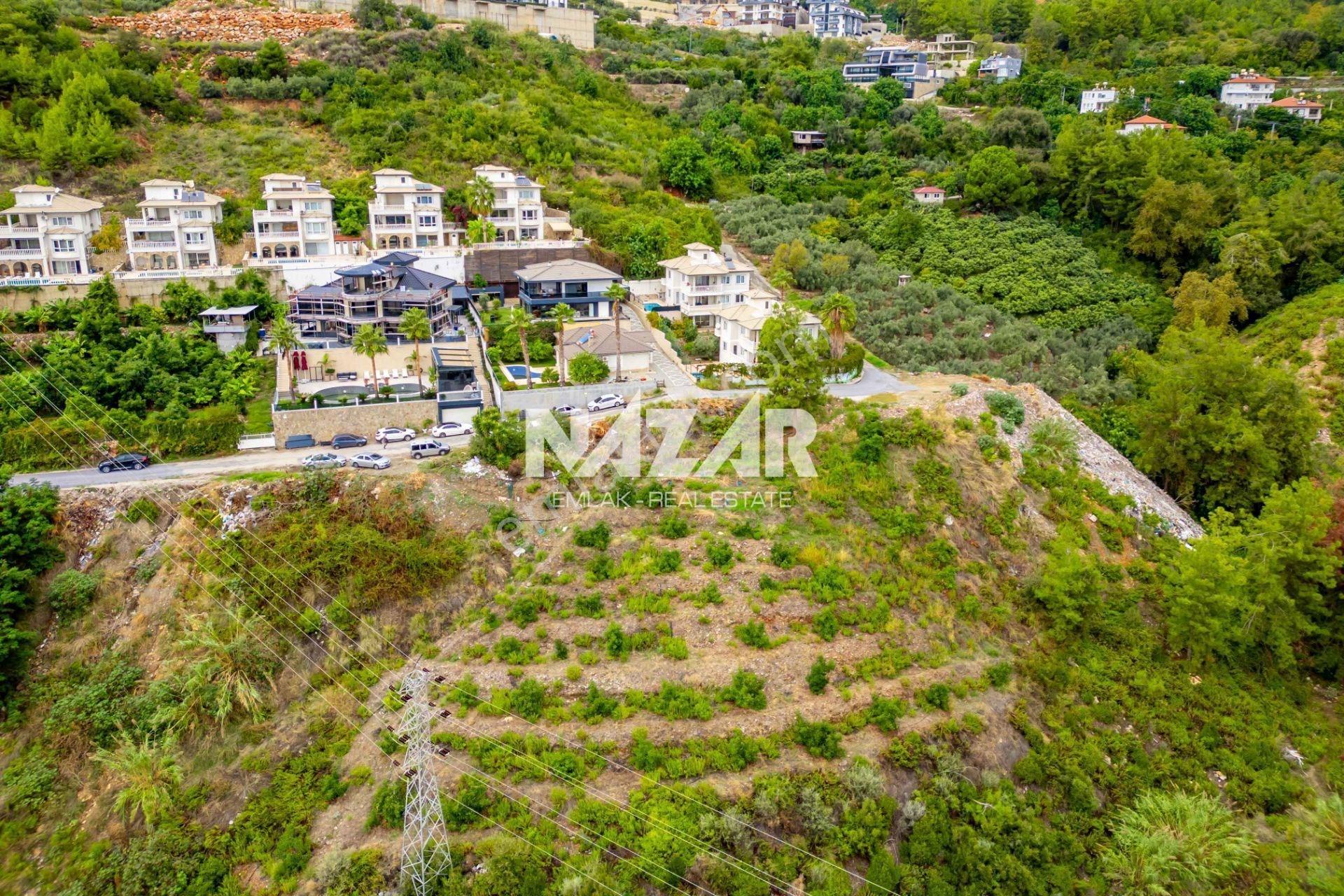 Alanya Tepe’de 1.000 M2 Deniz Manzaralı İmarlı Arsa — fotoğraf 7
