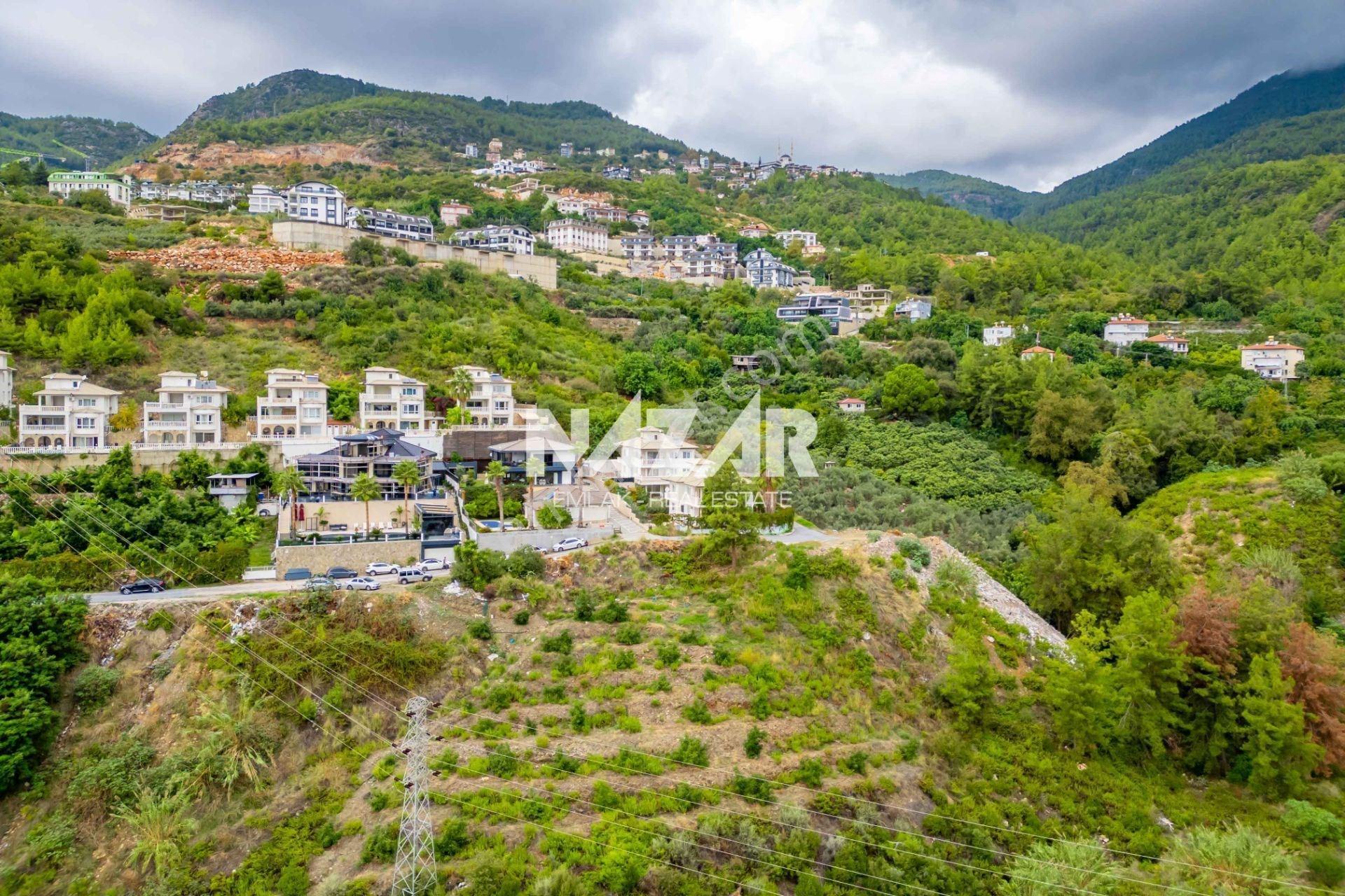 Alanya Tepe’de 1.000 M2 Deniz Manzaralı İmarlı Arsa — fotoğraf 8