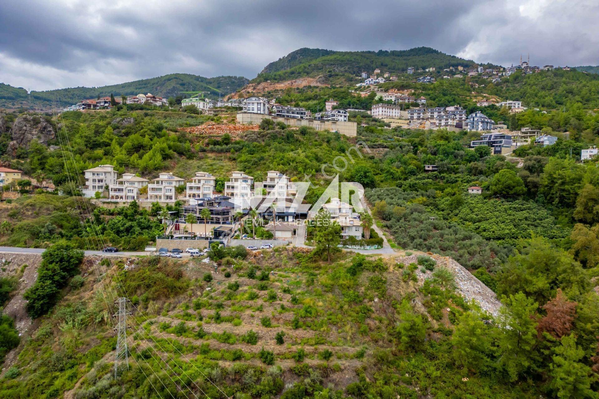 Alanya Tepe’de 1.000 M2 Deniz Manzaralı İmarlı Arsa — fotoğraf 9