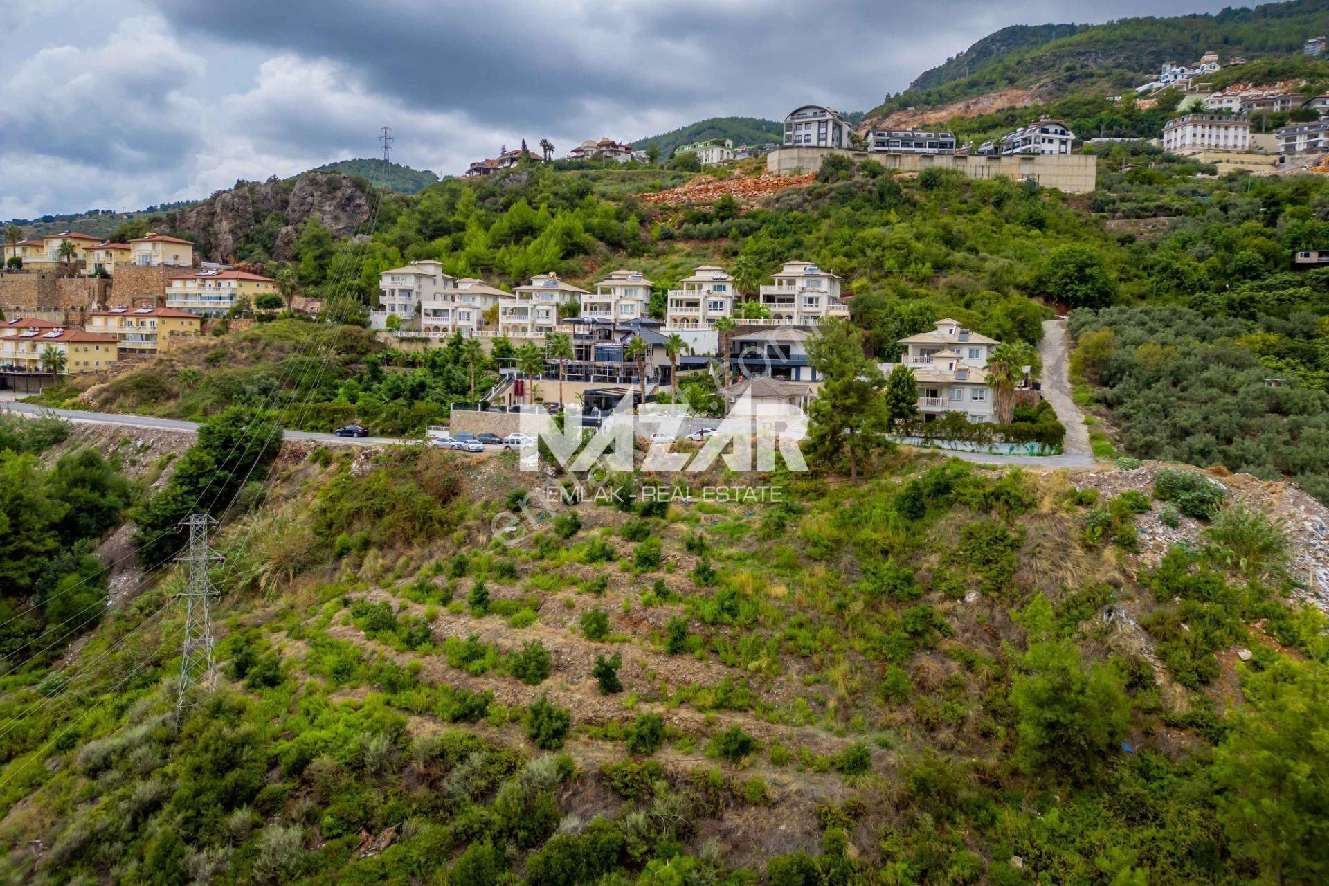 Alanya Tepe’de 1.000 M2 Deniz Manzaralı İmarlı Arsa — fotoğraf 10